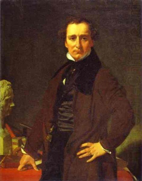 Portrait des Bildhauers Lorenzo Bartolini, Jean-Auguste Dominique Ingres